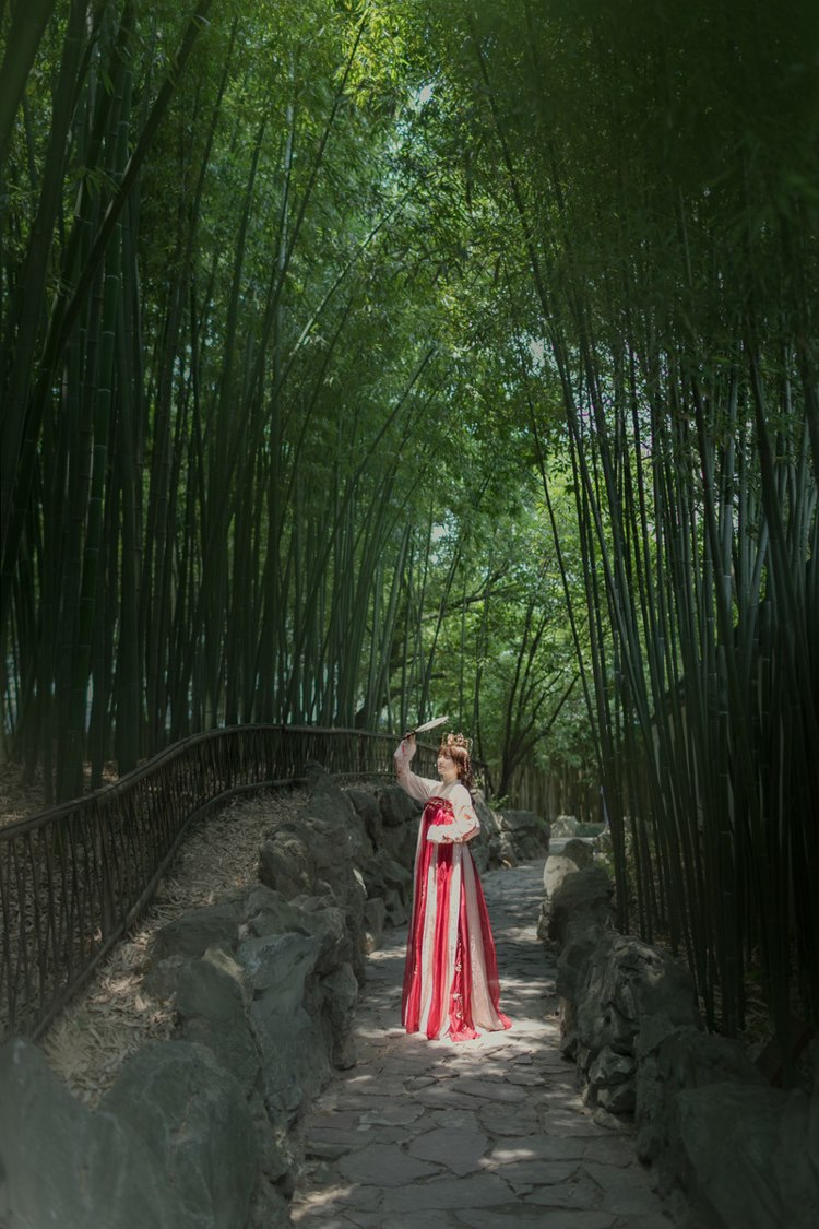 汉服名媛美女顶级的亚洲古典气质优雅端庄图片