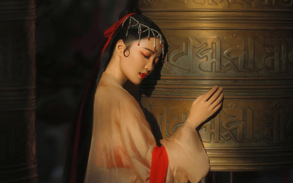 容颜倾城的古装美女清纯唯美古风美女