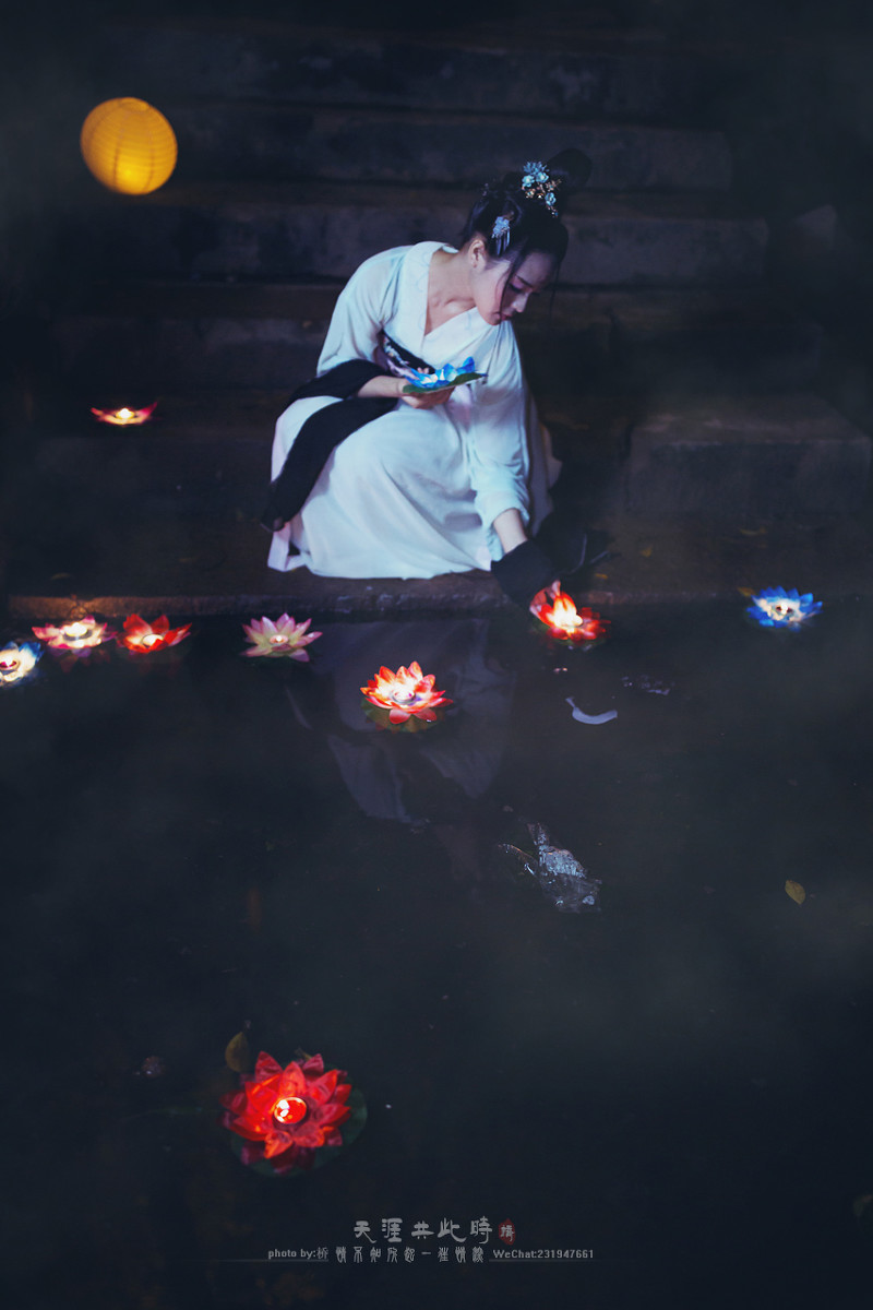 中秋古装美女
